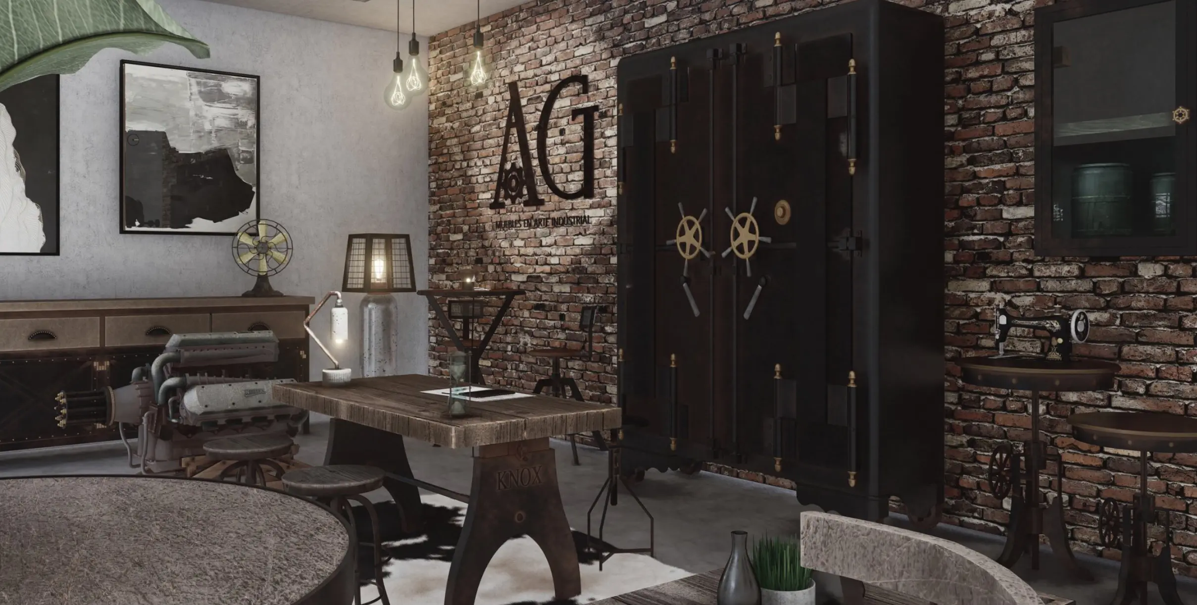 Detalle de mueble artesanal AG